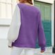 thumbnail image 4 of Suéteres Para Mujer Otoño Invierno Suéter de Punto Manga Larga Cuello Redondo Sólido Amor Estampado Manga Larga Suéter Informal Top Odeerbi  ODB175524, 4 of 8
