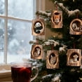 thumbnail image 5 of Beautynvta 6 Pcs Forest Animal Christmas Ornaments, 3.15'' Cute Forest Animal in Tree Hole Ornaments for Christmas Tree, Personalized Acrylic Hanging Ornament, Gifts for Animals Lovers, 5 of 6