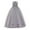 Grey, variant on Mercatoo Kids Girl Flower Solid Princess Pageant Gown Party Wedding Long Evening Dress