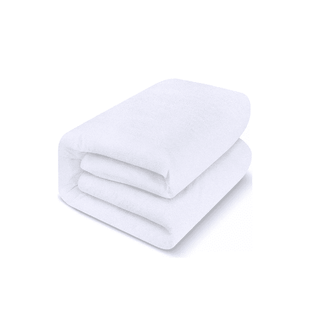 Toalla de Baño Grande 100% Algodón BELUG Suave Color Blanco