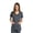 Granite, variant on Grey's Anatomy Active Womens 41423 Knit Side Panel Top-Scarlet-M