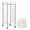Transparent, variant on Chateauy Mobile Utility Storage Cart with 10 Storage Compartments & 4 Rotatable Universal Casters, Portable Rolling Organizer Trolley for Craft Room Office