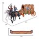 thumbnail image 3 of 43 Miniature Indian Model Figure Model Decorated Cowboy Indian Fi, 3 of 5