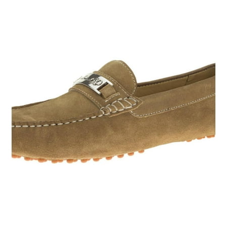 

Mens Drefinno Camel Leather Comfort Driving Shoe DTI DARYA