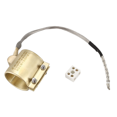 thumbnail image 2 of 3X 110V 380W 42mmx50mm Injected Mould Heating Elements Brass Band Heater for Injection Molding Machine, 2 of 9
