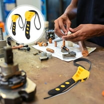 FOMIYES Worgeous 2pcs Strap Wrenches for Plumbing and Oil Filter Removal Multi functional Wrench Tool