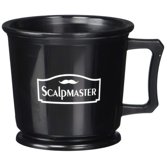 Taza negra SCALPMASTER Barber Grooming Shaving SB-SC-MUGR
