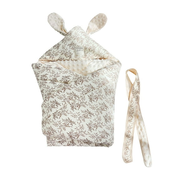 ZACPNCV Baby Sleeping Bag Envelope Winter Kid Sleepsack Footmuff Stroller Knitted Sleep Sack Newborn Knit Wool Swaddling Blanket Khaki 0-1 Years