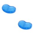 thumbnail image 1 of Sidaley Almohadilla de silicona para la muñeca, reposamanos, soporte para la muñeca, alfombrilla para ratón de ordenador, alfombrilla azul 2piezas, 1 of 5