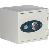 Phoenix Safe Safe Olympian 1-Hour Dual Control Fireproof Safe for Home or Office 0.66 cu ft, Off-White, 1221