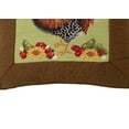 thumbnail image 3 of Rooster And Sunflower Needlepoint Accent Pillow, 3 of 4