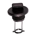 thumbnail image 2 of DimyFew Boat Drain Plug Fits 1 inch Drains Lightweight Replace Parts Accessory Round Black, 2 of 9