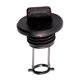 thumbnail image 2 of Tapón de drenaje para barco, apto para desagües de 1 pulgada, ligero, repuestos, accesorio redondo Negro, 2 of 9