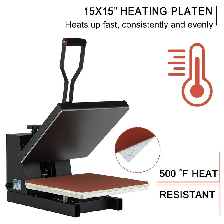 MECOLOUR Heat Press 9 x12 Digital Heat Press Machine Fast Heating, High  Pressure Heat Press Machine for T-Shirt, Power Digital Industrial  Sublimation