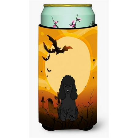 

Halloween Poodle Black Tall Boy Beverage Insulator Hugger