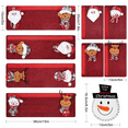 thumbnail image 3 of Christmas Refrigerator Handle Covers Set of 9, Allnice Santa Snowman Kitchen Appliance Covers Christmas Kitchen Decor, Microwave Dishwasher Oven Fridge Door Handle Protector Covers Christmas Decor, 3 of 7