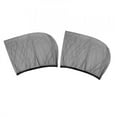 thumbnail image 1 of Milaget 2Pcs Car Window Heat Insulation Shade Camping Fits for Family for Front Window, 1 of 9