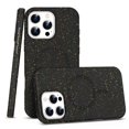 thumbnail image 1 of Dteck Étui Magnétique Forte pour iPhone 16 Pro, Compatible avec MagSafe, Étui de Protection en Silicone Colorée Durable Antichoc pour iPhone 16 Pro, Noir, 1 of 6
