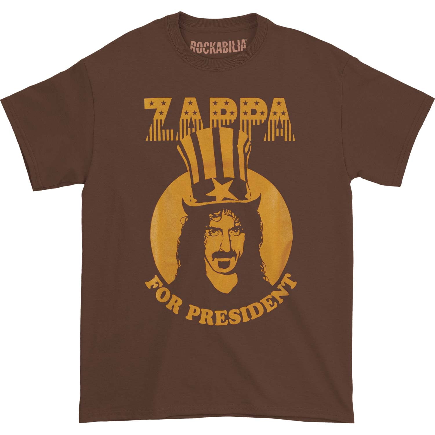 frank zappa for president t shirt