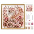 thumbnail image 6 of Dragon DIY Pearl Diamond Art Kit for Adults, Diamond Painting Figurine for Wall Holiday & Friend Gift, 6 of 8