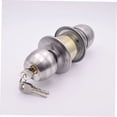 thumbnail image 3 of RENACLIPY Keyed Entry Door Knob Lock Set with Keys for Bathroom Use 1Pack, 3 of 4