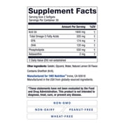 1MD Nutrition KrillMD - Antarctic Krill Oil Omega 3 Supplement with Astaxanthin, EPA, DHA | 2X More Effective Than Fish Oil | 60 Lemon-Coated Softgels