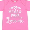 thumbnail image 4 of Inktastic Mema and Papa Love Me Boys or Girls Baby Bodysuit, 4 of 5