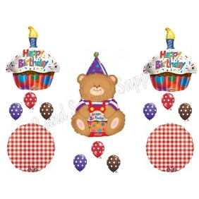 Care Bears Party Supplies And 1st Birthday Balloon Bouquet