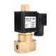 thumbnail image 4 of Leylor Controladores del sistema de riego: válvula solenoide eléctrica normalmente abierta de latón de primera calidad, rosca G1/8 ''(DC12V), 4 of 8