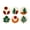 1, variant on Owl Punch Needle Coasters Kit,6-pattern punch needle Needle Coasters Kit ,Punch Art for Beginners,Suitable for Home Decoration