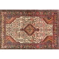 thumbnail image 1 of Ahgly Company Machine Washable Indoor Rectangle Traditional Saffron Red Area Rugs, 5' x 7', 1 of 7