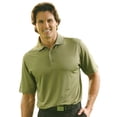 thumbnail image 1 of Monterey Club Men's Performance Jersey Solid Golf Polo Shirt #1045, 1 of 2