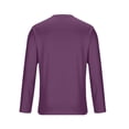 thumbnail image 4 of Big and Tall Men's Ribbed Knit V-Neck Shirts Long Sleeve Breathable Classic T-Shirts Athletic Lightweight Workout Tops Casual Shirts, 4 of 6