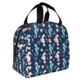 thumbnail image 2 of Easygdp Seahorses And Plants Bolsa Térmica Premium - Tela Oxford Impermeable, Gran Capacidad, Bolsillo Frontal, Unisex para Trabajo, Escuela, Actividades al Aire Libre y Picnics, 2 of 8