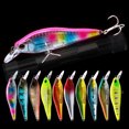 thumbnail image 2 of 3PC BIQIANWO Minnow Fishing Lures Slow Sinking with Blood Slot Hook Weight Transfer Bait Fake Fish Plastic Lifelike Swimming Action, 2 of 9