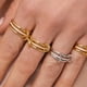 thumbnail image 4 of Anillos apilables Dreamy Bubble Elegant Pave para mujer, 4 of 7