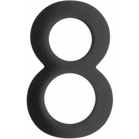 8' Solid Brass House Number - Architectural Mailboxes 5
