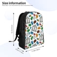 thumbnail image 4 of Haiem Art Of Livings Backpack - Stylish and Durable 15-inch Laptop Backpack with Waterproof Oxford Fabric, 4 of 8