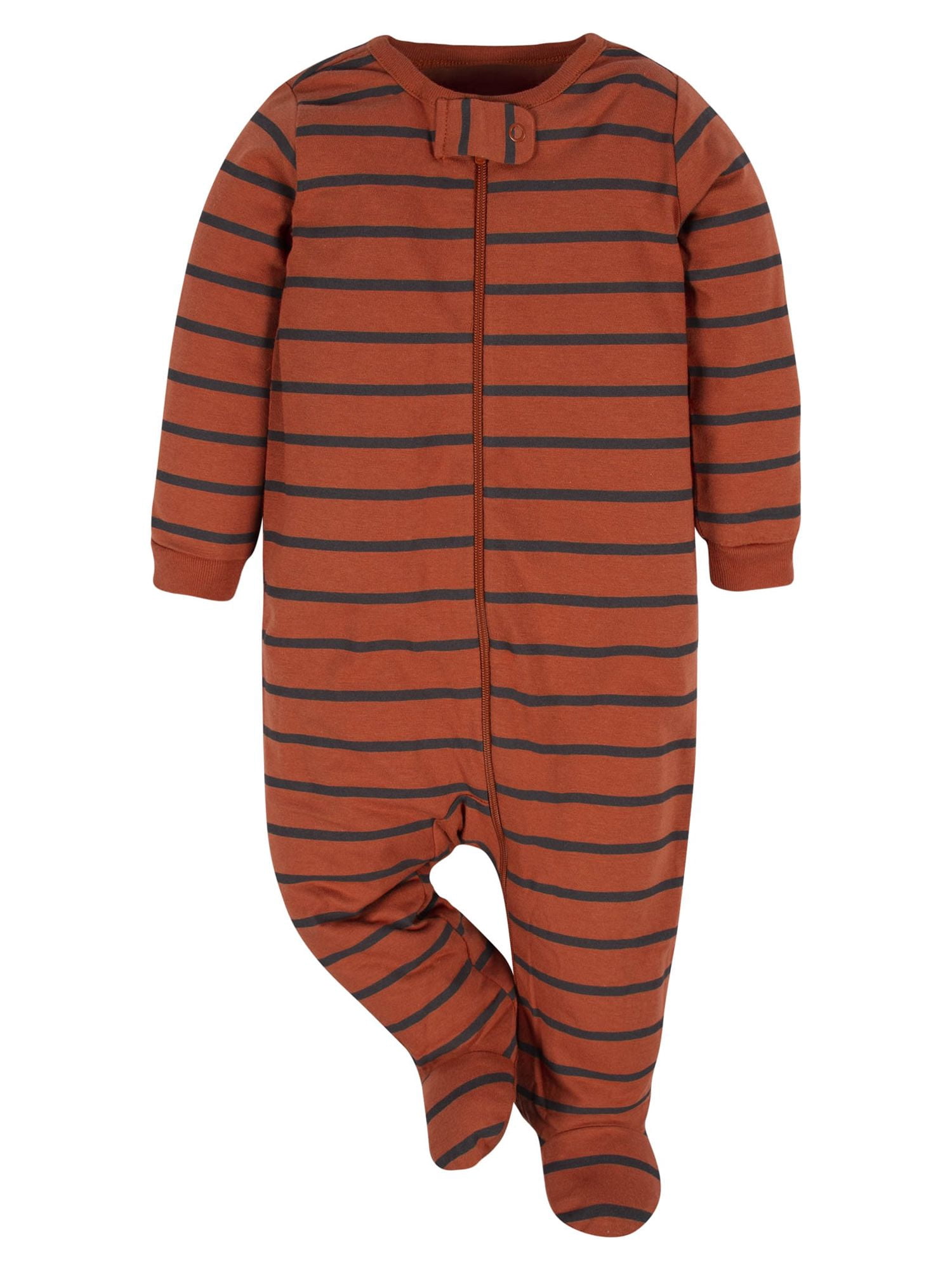 Gerber Baby Boy Sleep 'n Play Footed Pajamas, 4-Pack
