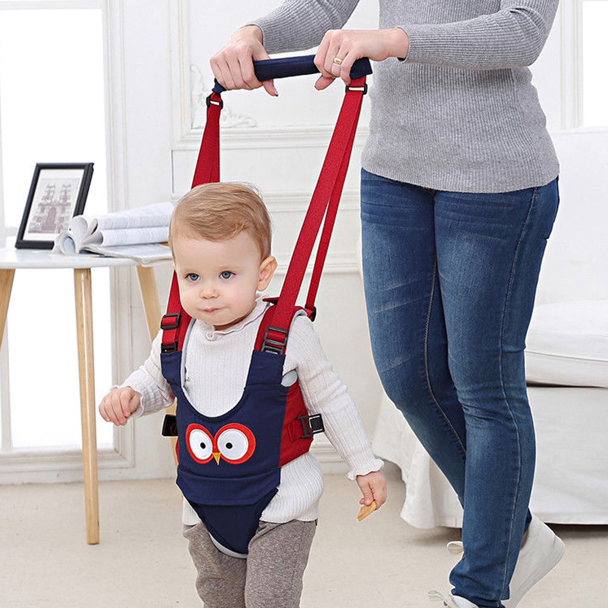Mekysd Toddler Walking Assistant Fashion Harness Safety Toddler Belt Walking Wing Infant Kid Safe Guard Style Belt Green, 6-24 Months 