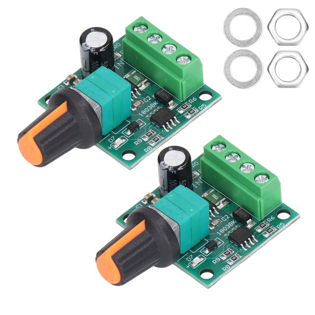Controlador de motor PWM, 2 juegos de velocidad del motor Interruptor de velocidad del motor Controlador de motor Eficiencia maximizada