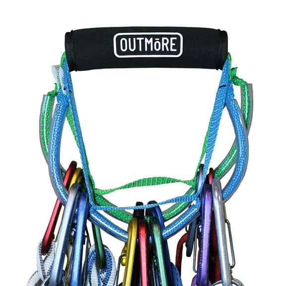 Rock Climbing Gear Organizer (2-Pack with Handle)