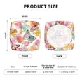 thumbnail image 6 of Uemuo Butterflies and Roses Pattern Waterproof Square Couch Cushion Covers, Magic Sofa Covers Washable, Stretch Sofa Seat Cushion Slipcovers, 6 of 9