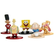Nano Metalfigs Nickelodeon 5 Pack Die Cast Figures by Jada Toys Pack B