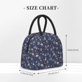 thumbnail image 2 of Fotbe Autumn Forest2 Pattern Lunch Bag, Insulated Lunch Box, Small Leakproof Cooler Food Lunch Containers Reusable High Capacity Lunch Tote Bags for Work, Travel, Outdoor, 2 of 6