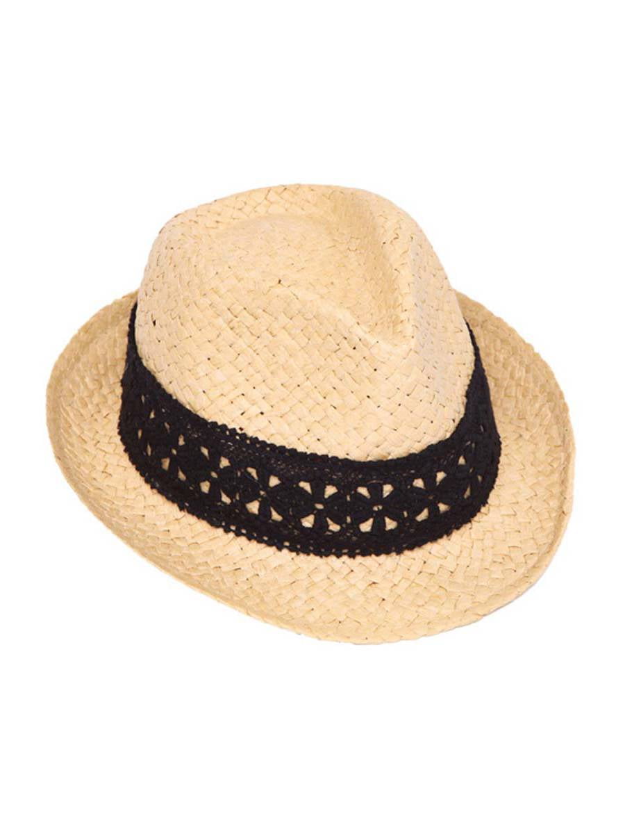 natural fedora hat