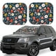 thumbnail image 1 of Fotbe Holiday Christmas Cookies Juego de 2 Piezas de Parasoles para Parabrisas | Bloqueador Solar para Auto | Accesorios Plegables para Protección Solar Interior-Medium, 1 of 6