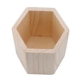 thumbnail image 4 of Wooden Pen Pot Holder Pencil Desk Organizer Stationery-Makeup Brush Box, 4 of 8