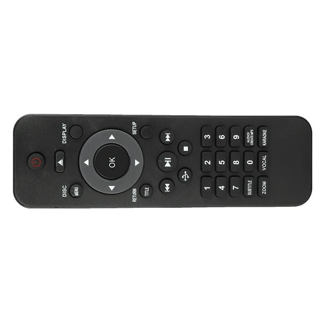 Mando a distancia, mando a distancia de repuesto para reproductor de DVD para Philips, mando a distancia de repuesto, estética elegante