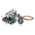 thumbnail image 4 of Regulador de velocidad del motor de CC 12V24V36V48V Módulo de accionamiento de alta potencia controlador PWM regulador de corriente 20A, 4 of 5
